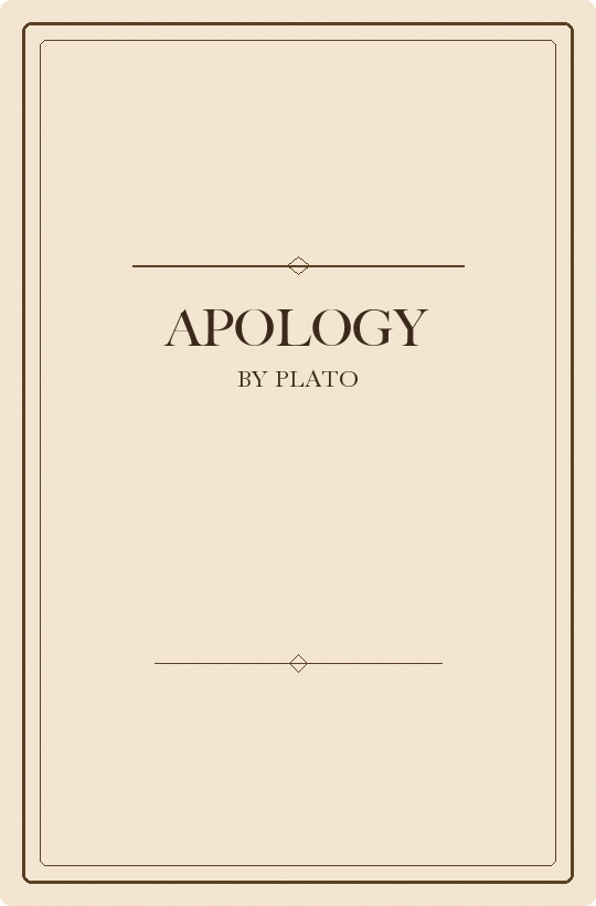 Apology by Plato